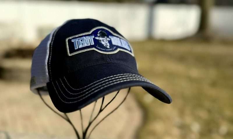 Tent Talks Space Trucker Hat