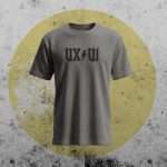 UX/UI – Rock & Design Drop - Black on Deep Heather
