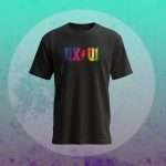 UX/UI – Rock & Design Drop - Rainbow on Vintage Black