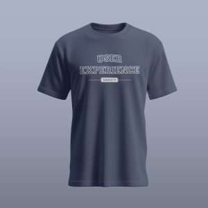 UX Varsity - White on Vintage Navy