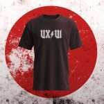 UX/UI – Rock & Design Drop - White on Oxblood Black